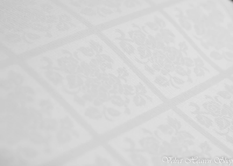 Svadobné servítky z netkanej textílie Floral biele