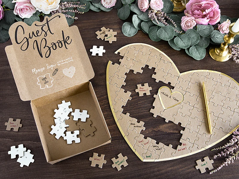 Kniha hostí puzzle natural