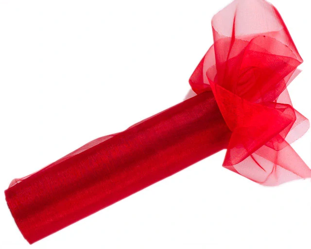 Organza červená 16cm