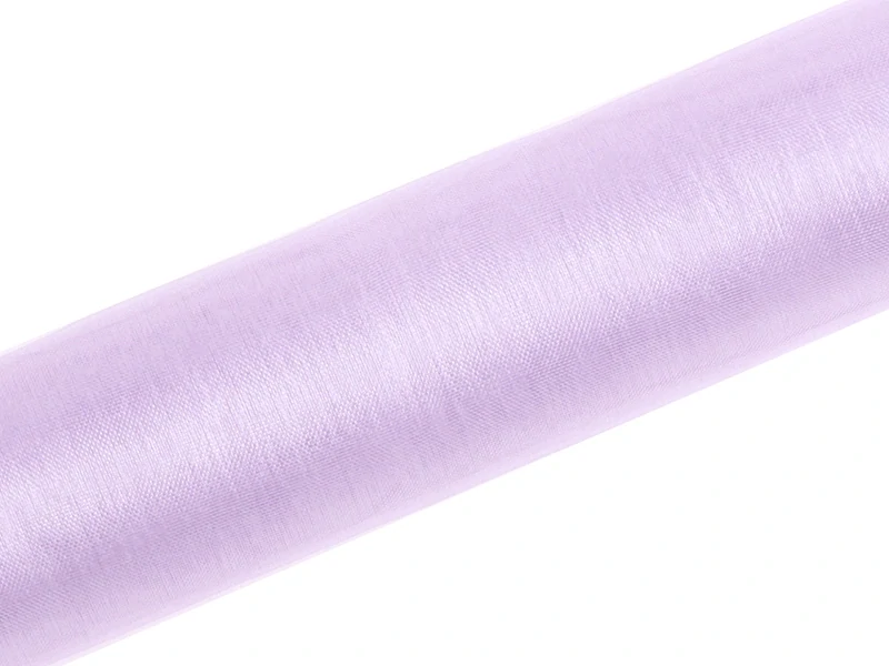 Organza bledofialová bledá 36cm