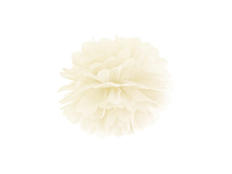 Pom pom krémový 25cm