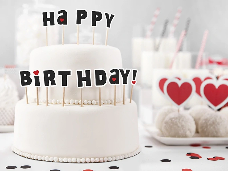 Napichovadlá Happy Birthday