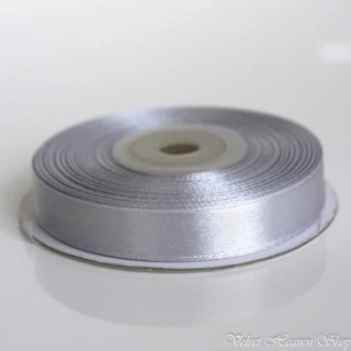 Saténová stuha strieborná 3mm 50m