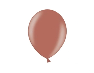 Balón hnedý lesklý