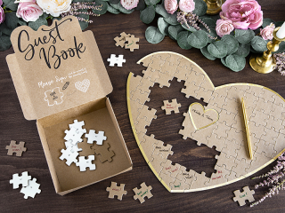 Kniha hostí puzzle natural