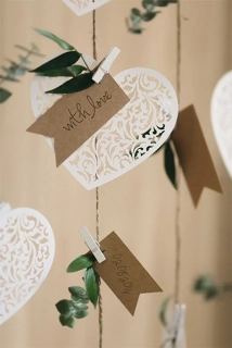 Srdce ornament veľké