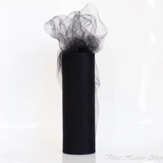 Tyl čierny 15cm x 9m