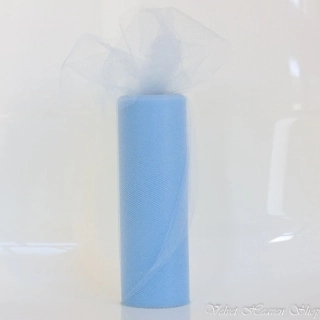 Tyl modrý 15cm x 9m