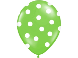Balón jabĺčkový bodkovaný 30cm