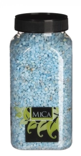 Dekoračný štrk modrý 4-6mm 250g