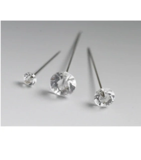 Špendlíky Diamant priehľadné 20ks