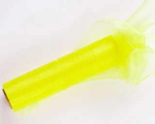 Organza žltá 16cm