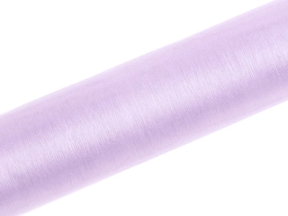 Organza bledofialová bledá 16cm