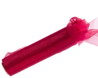 Organza bordová 36cm