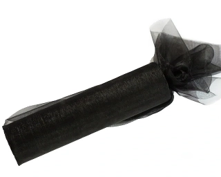 Organza čierna 36cm