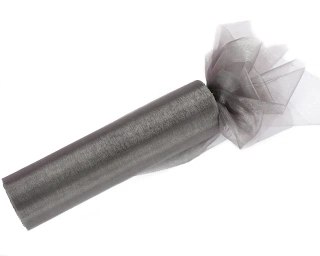 Organza sivá 36cm