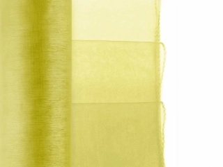 Organza zelená obšitá 38cm