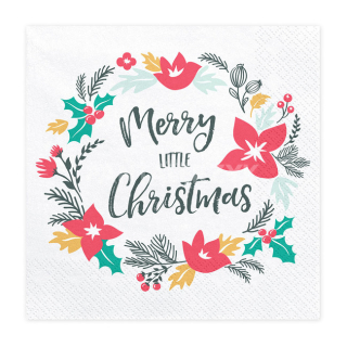 Servítky Merry Christmas