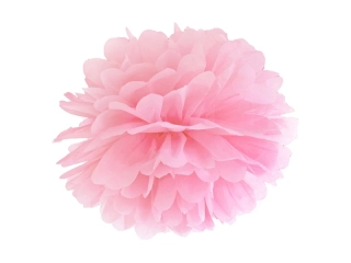 Pom pom bledoružový 25cm