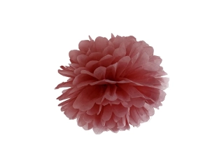 Pom pom bordový 25cm